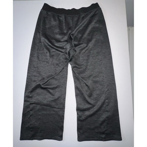 Under Armor Sweatpants Women Medium Gray Wide Leg Athleisure Loungewear Pants - Picture 5 of 11